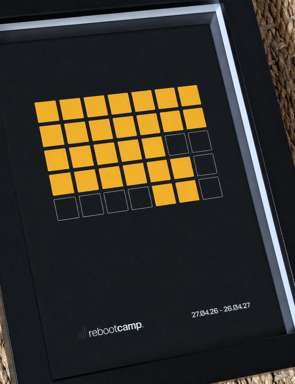 CADRE · OVERVIEW 5 SEMAINES